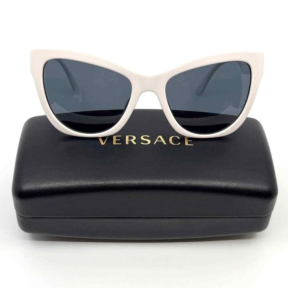 Sale! Versace White Model Cat Eye Women\'s Sunglasses!